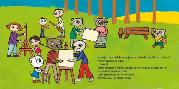  Kicia Kocia Na Plenerze Anita Głowińska Książeczka