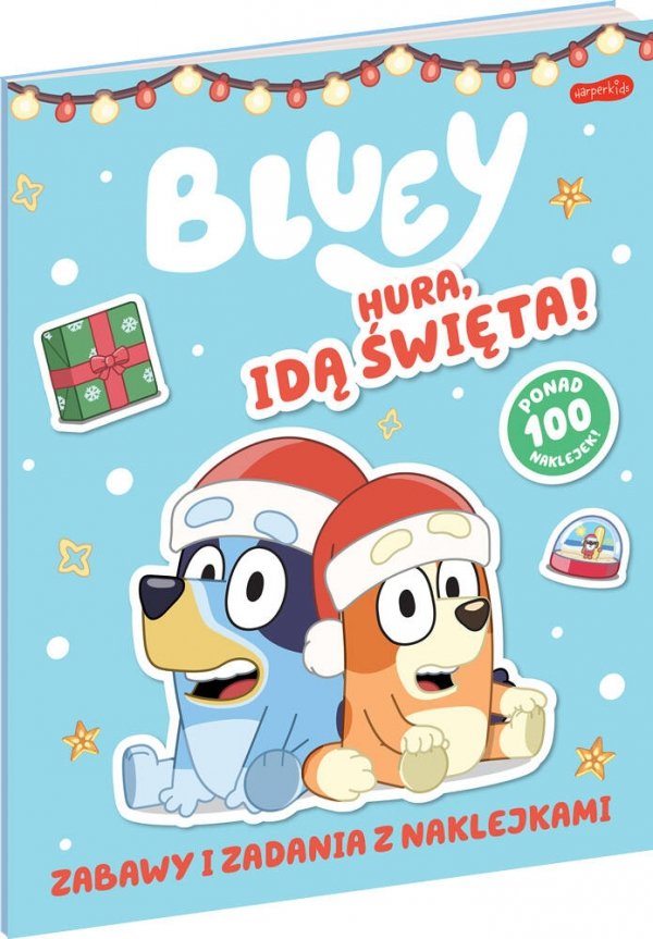 Bluey. Hura, idą święta! Zabawy i zadania