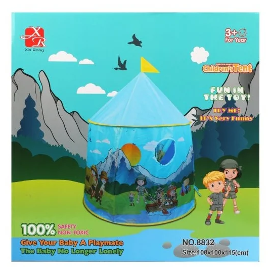 Namiot dziecięcy Góry Zamek Domek dla dziecka 100x100x115
