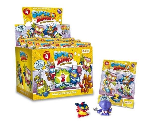 Super Zings seria 4 figurki