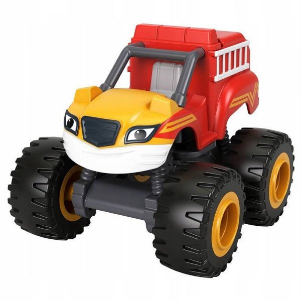 Blaze Stripes  ratunkowy autko Rescue Blaze Fisher Price GYC99 widok z boku