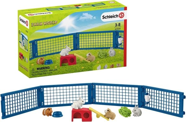 Schleich 42500 Zagroda dla królików i świnek morskich