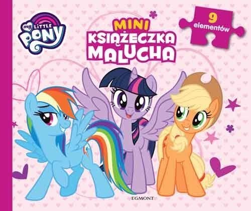 My little Pony Miniksiążeczka malucha z puzzlami Puzzle 3 x 9 elementów