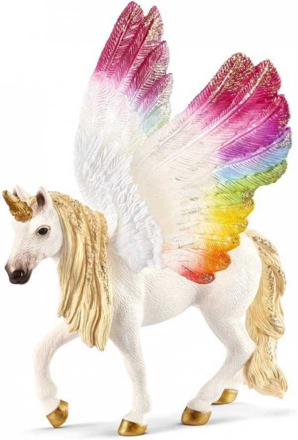 SCHLEICH BAYALA 70576 Tęczowy Jednorożec Ogier Figurka Koń