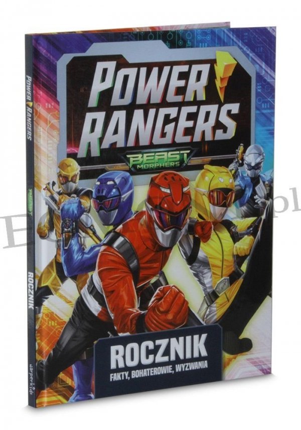 Power Rangers. Rocznik. Fakty, bohaterowie, wyzwania Książak
