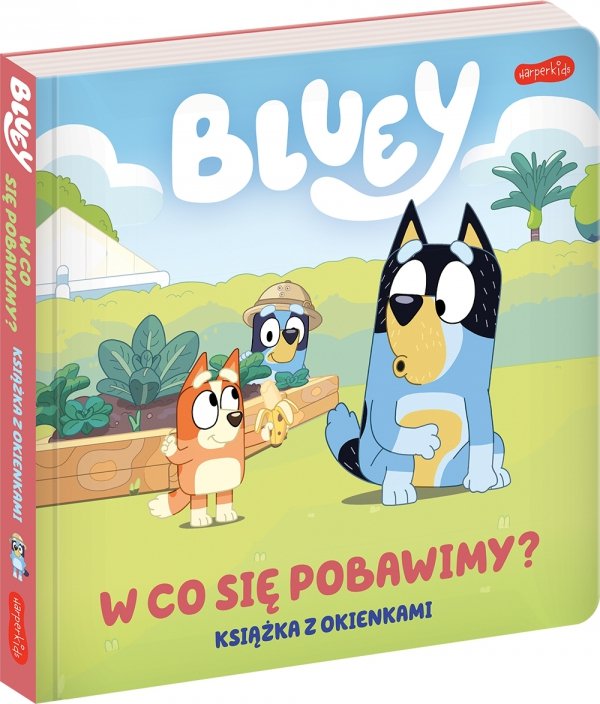 Bluey W co się pobawimy Książka z okienkami