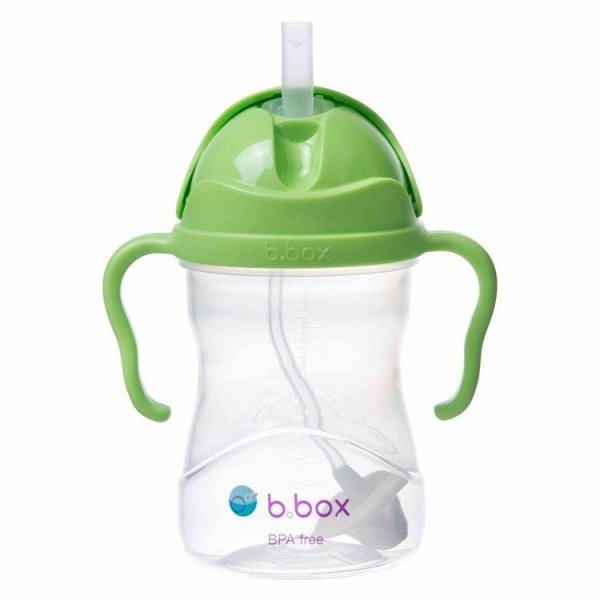 B.BOX Nowy Bidon ze słomką 240ml Jabłkowy BB00503 bbox