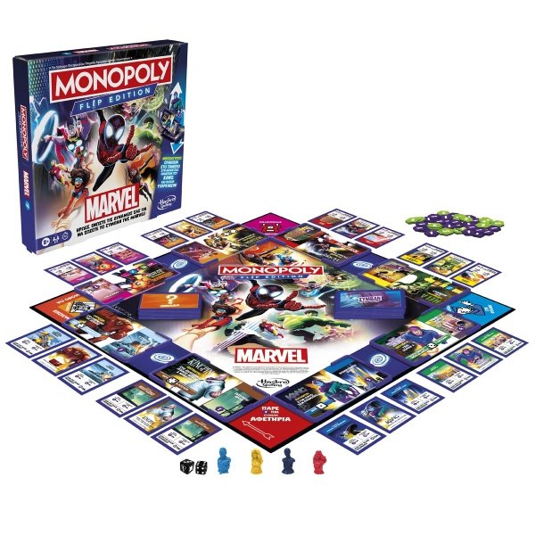 Gra Monopoly Marvel Flip