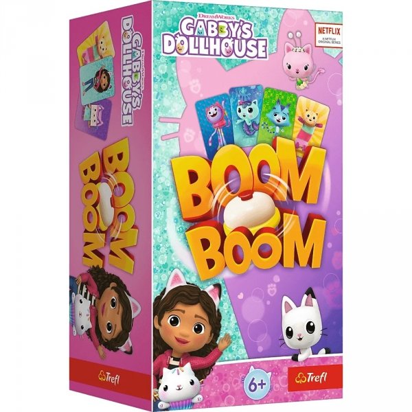 Gra Boom Boom Koci domek Gabi Trefl