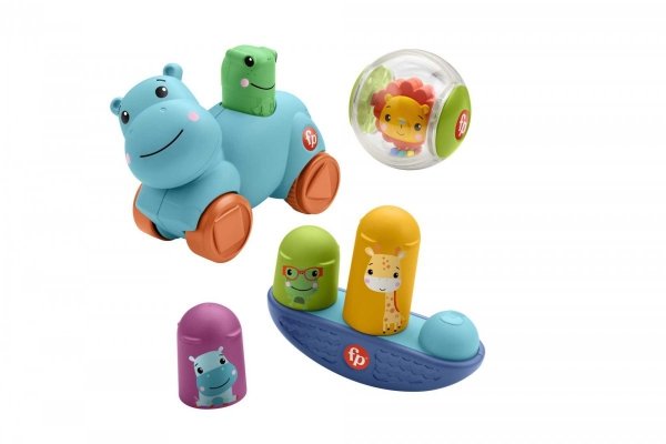 Rozwijamy ruchy Zestaw zabawek do raczkowania Fisher Price HFJ94