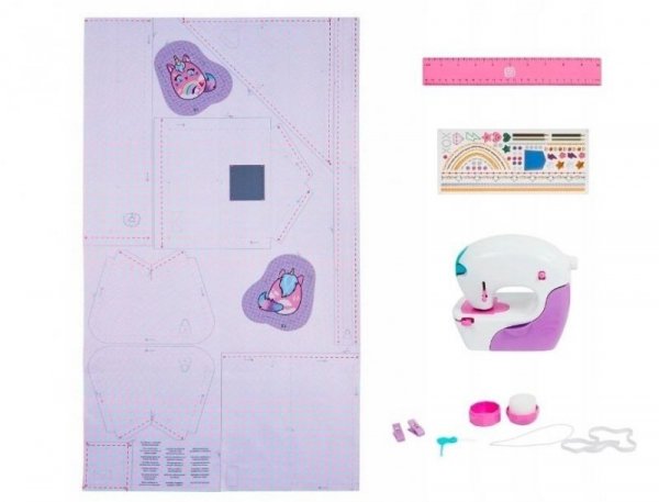Cool Maker Bezpieczna maszyna do szycia Fashion Studio akcesoria
