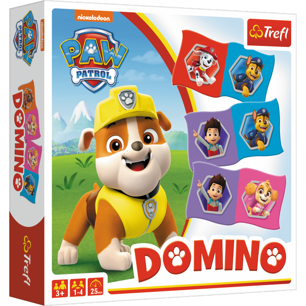 Domino Psi Patrol Gra dla dzieci Trefl 01895