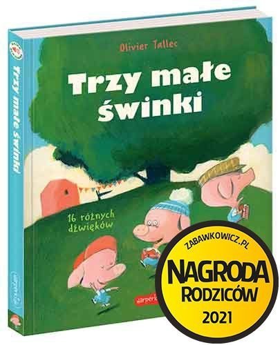 Trzy małe świnki Bajka dźwiękowa Książka z dźwiękami HarperKids