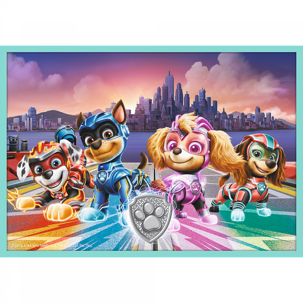Puzzle Psi Patrol 10w1 Wesoły dzień piesków Trefl 