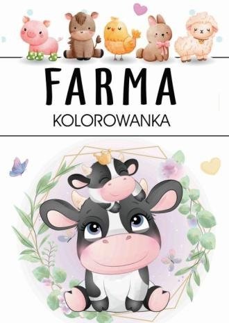 Farma Kolorowanka z naklejkami Zwierzęta domowe Naklejki