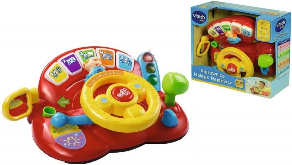 Vtech Kierownica małego rajdowca interaktywna PL 60482