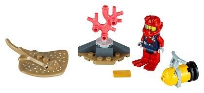 Lego City 30370 Nurek oceaniczny ze sprzętem