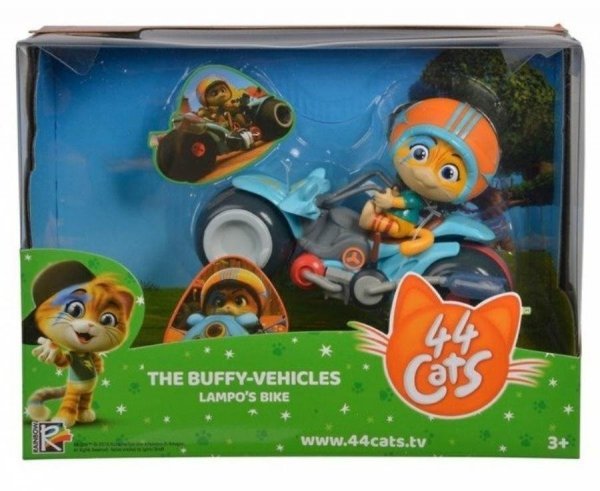 Figurka Lampo na motocyklu 44 koty Smoby