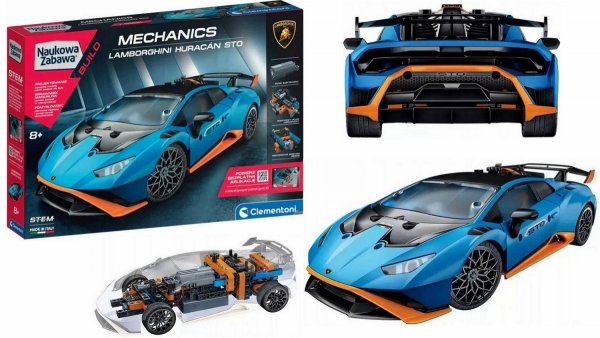 Laboratorium mechaniki Lamborghini Huracan STO Clementoni 