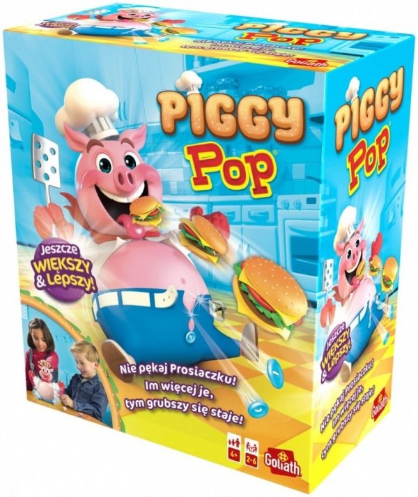 Gra Piggy Pop Nie pękaj prosiaczku Goliath