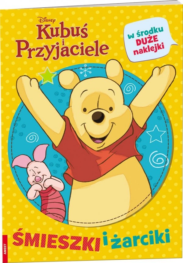 Kubuś Puchatek Zadania z naklejkami Śmieszki i żarciki