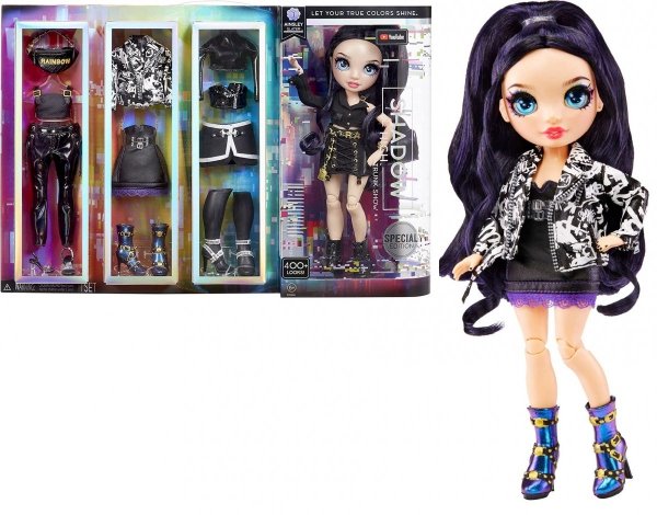 Rainbow High Lalka Ainsley Slater kolekcjonerska z Ubraniami MGA