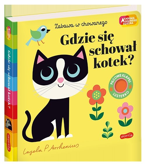  Gdzie się schował kotek Zabawa w chowanego Akademia Mądrego dziecka