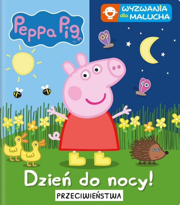 Świnka Peppa Dzień do nocy Przeciwieństwa Wyzwania dla malucha