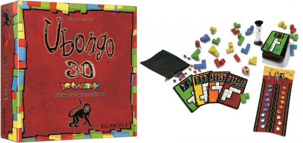 Ubongo 3D Egmont Plansza
