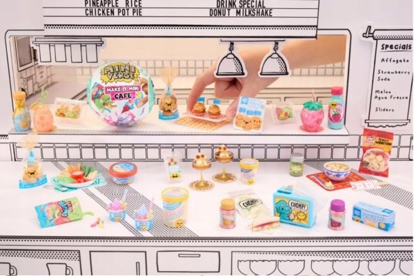 Mini Verse Mini Food Przekąski Cafe Słodkości S5 MGA
