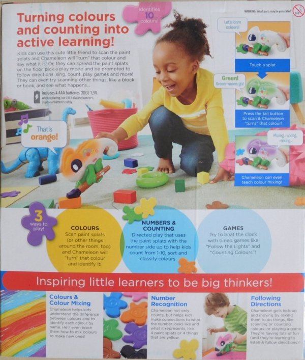 Fisher-Price Kameleon Nauczyciel Uczy kolorów liczb DYP95