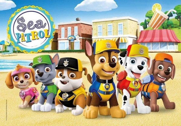 Psi Patrol Puzzle 3x48 Super Color Clementoni 25262