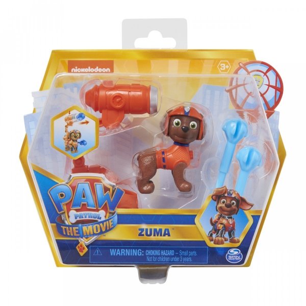Psi Patrol Movie Figurka Piesek ZUMA z Wyrzutnią 