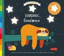 Dobranoc leniwcu Wieczorynka Książka z podświetleniem Akademia