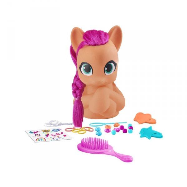 My Little Pony Sunny Starscout Kucyk Głowa do czesania fryzur