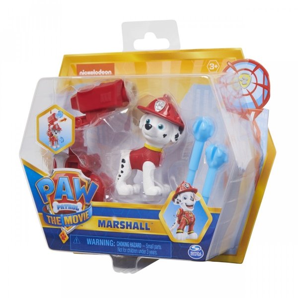 Psi Patrol Movie Figurka Piesek Marshall z Wyrzutnią 