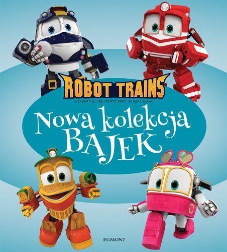 Robot Trains Nowa kolekcja bajek Książka z ilustracjami