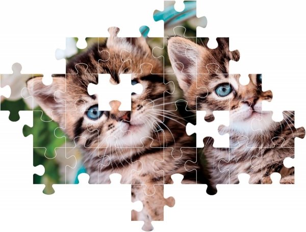 Puzzle 60 Urocze kotki Lovely Kitty 