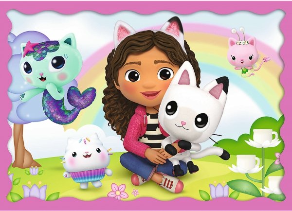 Puzzle Gabi z kiciusiem