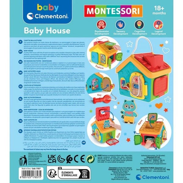 Edu domek Montessori Nauka zręczności 