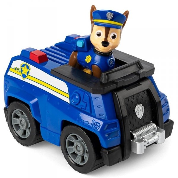 Psi Patrol Pojazd policyjny z figurką Chase w radiowozie