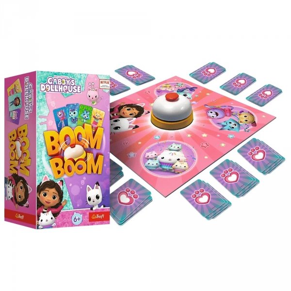 Gra Boom Boom Koci domek Gabi Trefl 02548