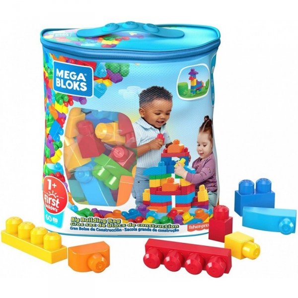 Klocki Mega Bloks 60 elem Torba Fisher Price DCH55