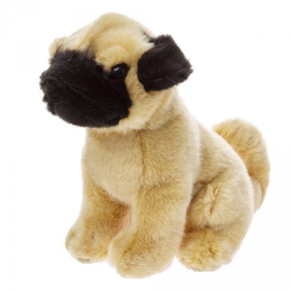 Maskotka Piesek Pluszak Pies Mops 20cm Pluszak