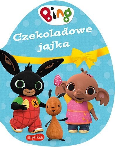 Bing Czekoladowe jajka Książeczka dla dzieci tekturowa jajo