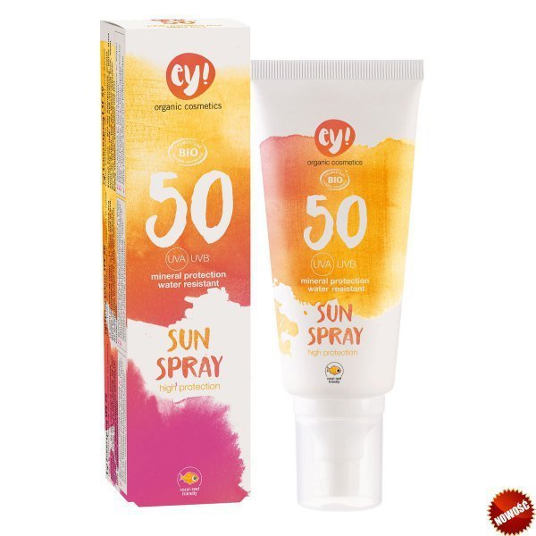  Eco Cosmetics Ey! Spray na słońce SPF 50, 100 ml