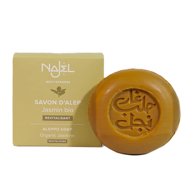 NAJEL mydło Aleppo z organicznym jaśminem