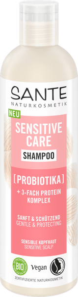  Sante Naturkosmetik Szampon z probiotykami do wrażliwej skóry głowy 250 m