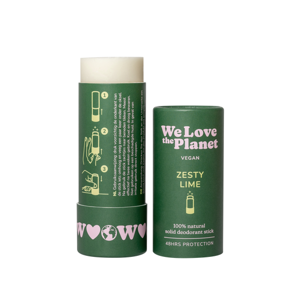 We Love the Planet Wegański dezodorant w sztyfcie ZESTY LIME
