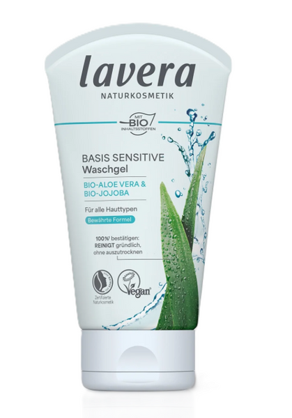 Lavera BASIS SENSITIV Żel do mycia twarzy z